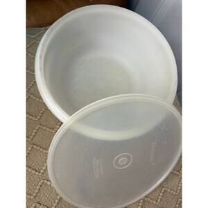 Vintage Tupperware  bowl and lid 230-15 272-4